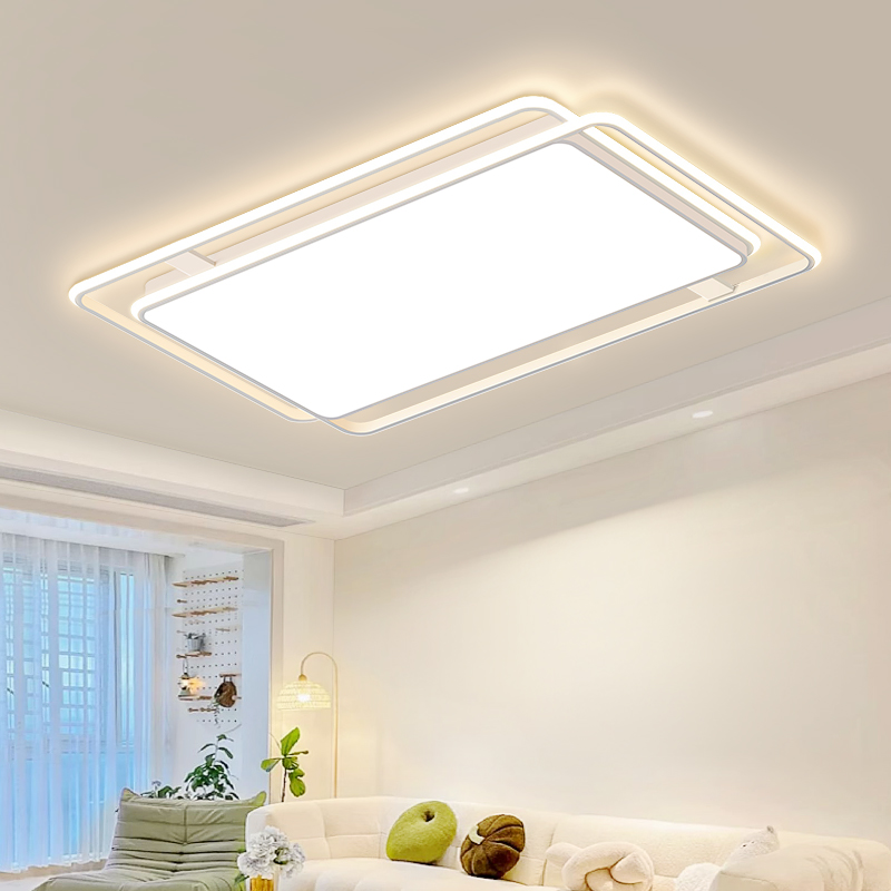 客厅主灯大厅LED吸顶灯2025新款主卧室吊灯具大全屋现代简约大气