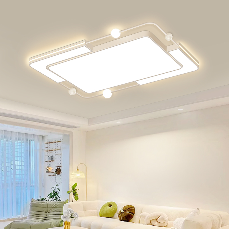 客厅主灯大厅LED吸顶灯2025新款主卧室吊灯具大全屋现代简约大气