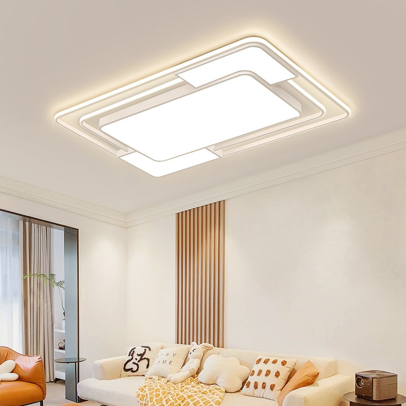 客厅主灯2025新款LED吸顶灯现代简约大气主卧室吊灯具大全屋中山