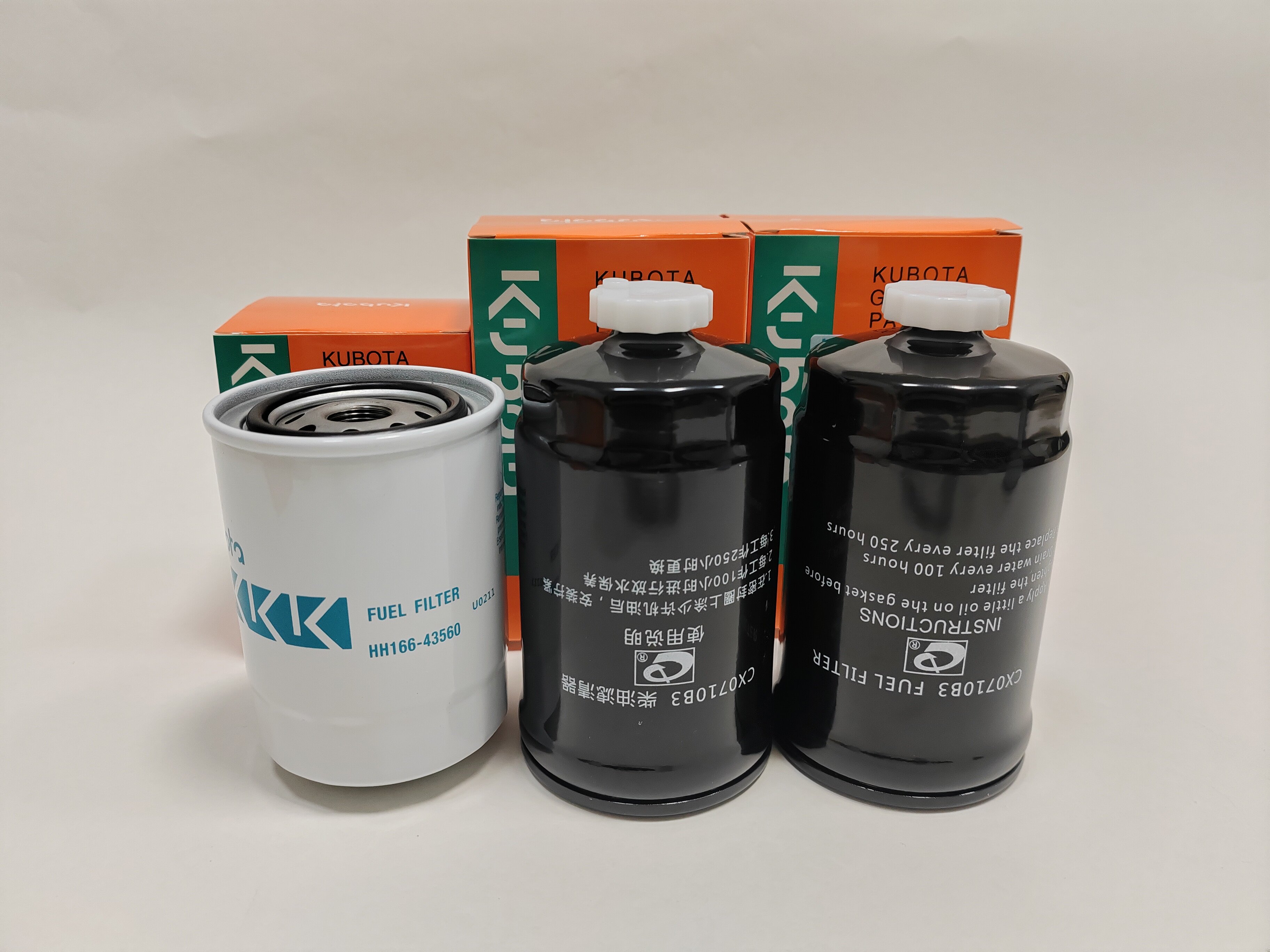 久保田拖拉机配件店 954/704拖拉机全车滤芯 机油柴油空气液压滤