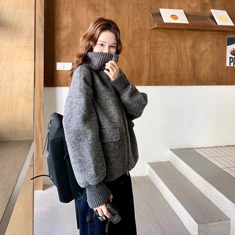 瑞店大衣大版型高级感毛呢外套女羊毛外套（含100澳毛）25XY74145,女装/女士精品,羽绒服,淘宝优惠券,粉丝福利购,淘宝优惠卷