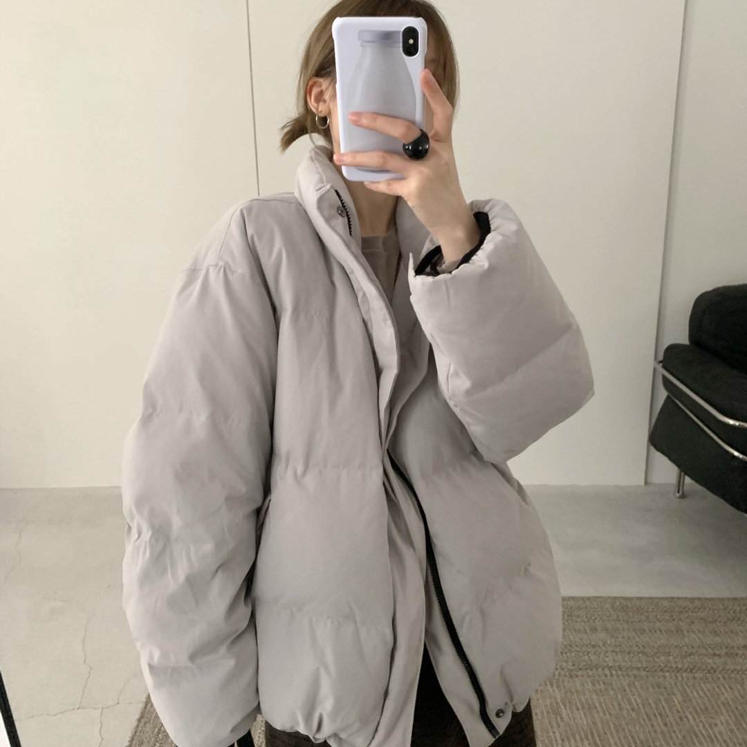 瑞冬款上新韩系简约通勤90绒子羽绒服(含90白鸭绒)V2762-22