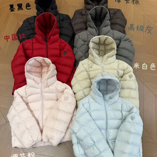 瑞瑞00克饱满泡芙剪刀连帽短款羽绒服(含90白鸭绒)96103剪刀连帽