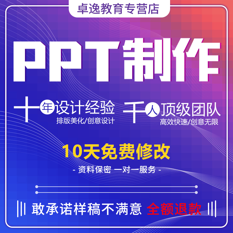 ppt制作代做高端定制美化动画设计商业演讲汇报企业宣传述职总结