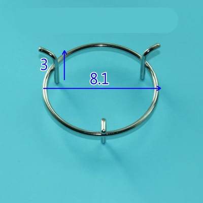燃气灶具配件辅助架小型奶锅架咖啡壶药壶小炉架支架子三