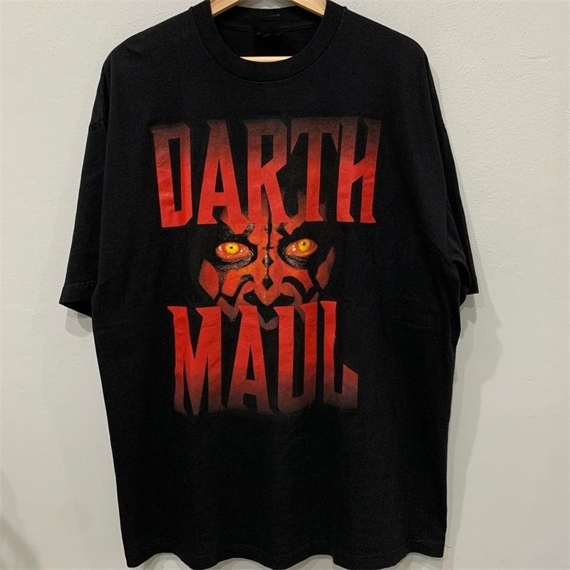 Darth Maul星球大战周边人像印花潮牌质感Cityboy短袖男女情侣T恤,男装,T恤,淘宝优惠券,粉丝福利购,淘宝优惠卷