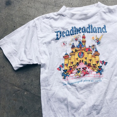 Grateful Dead感恩而死乐队美式街头卡通复古短袖vintage男女T恤