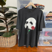 opera复古kanye美潮牌vintageT恤男女oversize短袖 Phantom