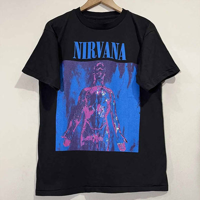 涅槃乐队古着短袖宽松潮流美式