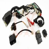 海陵M4MX6沙漠王贵尊华洋T4T6越野摩托车主线电线电点火器高压包