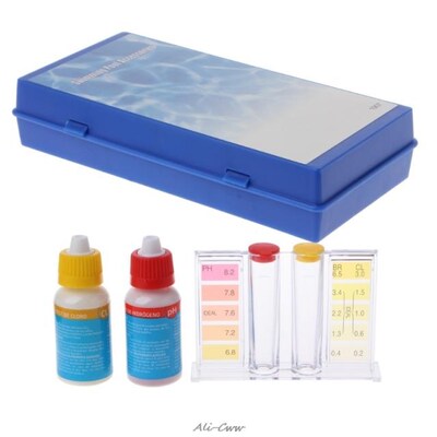 1pc pH Chlorine Water Quality Test Kit Swimming Pool Hydropo