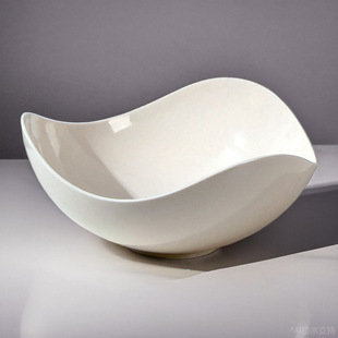 High Beauty Living Room Fruit Plate Pure White Simplicity C