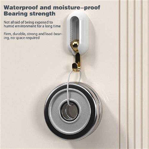 60&deg Rotatable Universal Hanging Hooker HoleFree Seaml