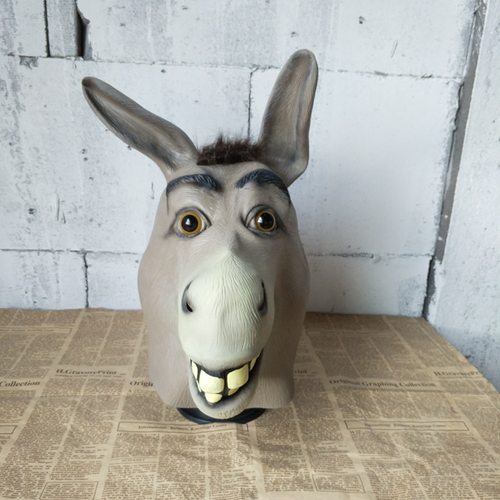 Donkey Mask Poor Mouth Donkey Ball Mask Halloween Horror Pl