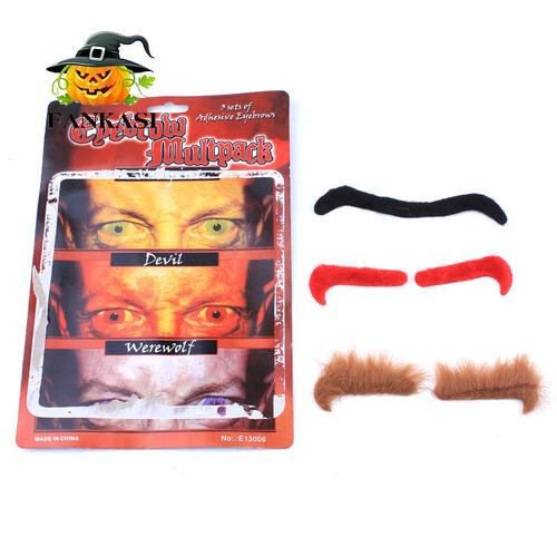Halloween Carnival Simulation Eyebrow Ghost Eyebrow Set, pr