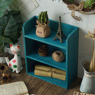 6QCS desktop cup storage box, office desk, wooden cabinet,