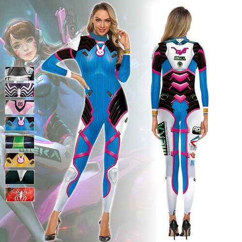 Women cosplay bodysuit Halloween Adult woman Cosplay costume