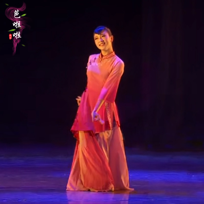 剧目艺考桃李杯一抹红演出服