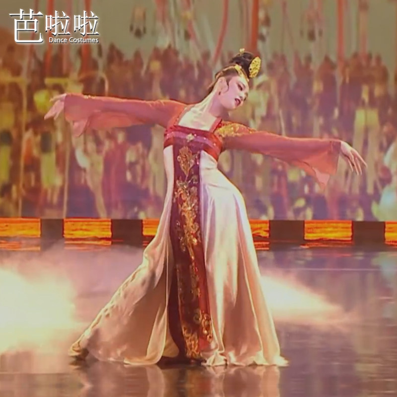 云想霓裳舞蹈服古典舞演出服古风
