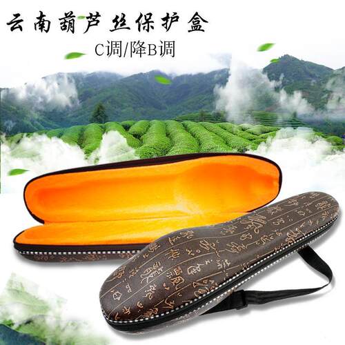 葫芦丝外壳盒子保护包装袋c调