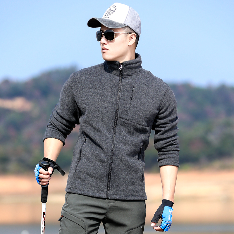 户外运动立领超柔透气开衫