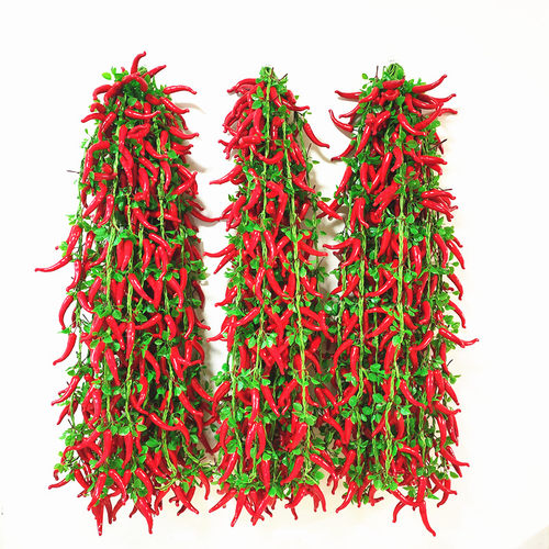 轩昂仿真蔬菜串饭店幼儿园装饰