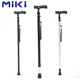 MIKI拐杖011高度可伸缩手杖户外单脚拐棍轻便防滑老人拐杖