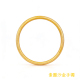 古法素圈沙金手镯仿真黄金越南磨砂4mm实心手镯经典 结婚不掉色 款