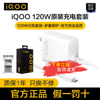 iQOO120W原装闪充充电器套装