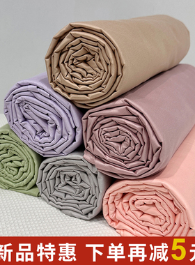 跑量款~高档80S新疆长绒棉床单单件纯600t棉贡缎素色睡单四季可用