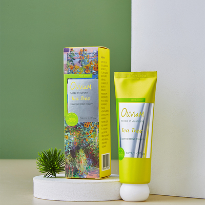 oliviam茶树精华手霜清爽保湿