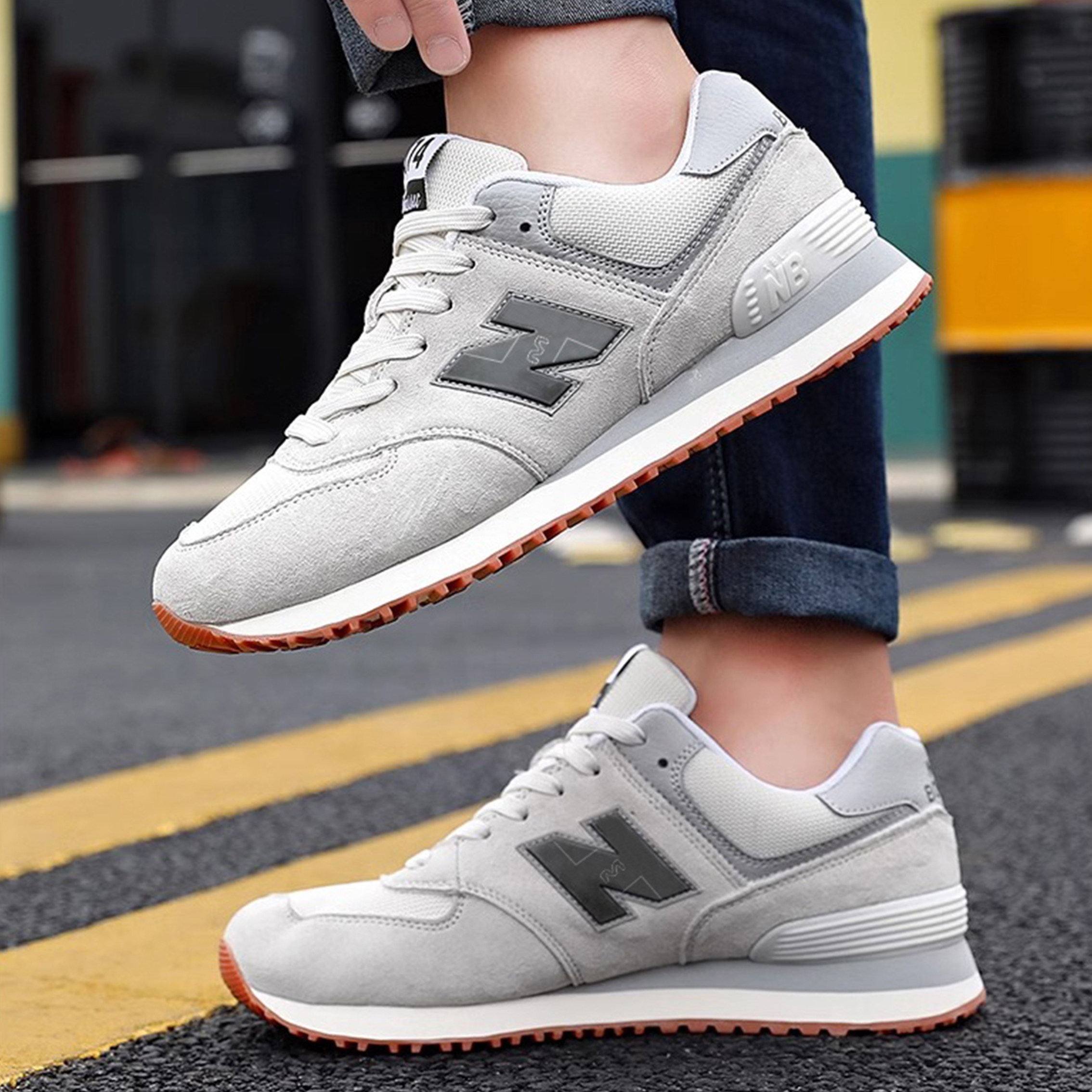 n字鞋季官方正品574女鞋新款2025春秋运动鞋复古跑鞋男款