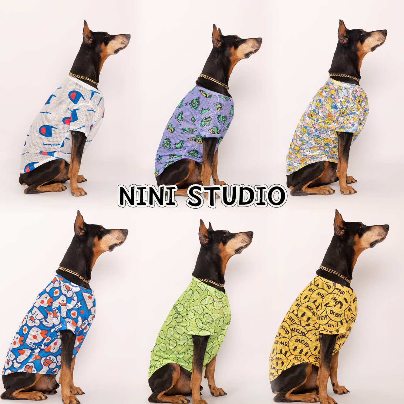 狗狗衣服大型犬金毛杜宾萨摩拉布狗宠物服装/雨衣