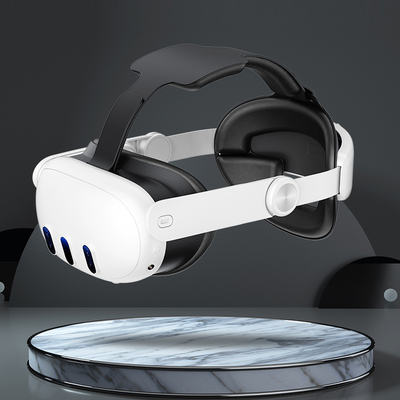 可调节舒适减压Quest3VR配件头带