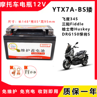 适三阳巡戈150/180TL508哈士奇ADV150野狼300i摩托车原装配套电池