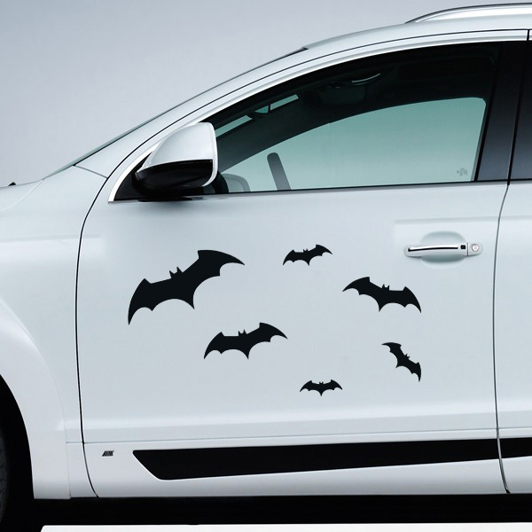 蝙蝠划痕贴防擦痕盖个性张扬随意