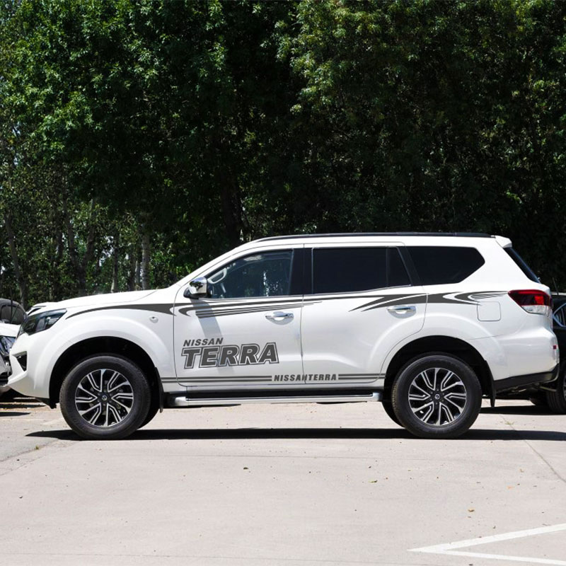 日产全新途达车贴拉花terra专用侧裙贴汽车腰线彩条装饰车身贴纸