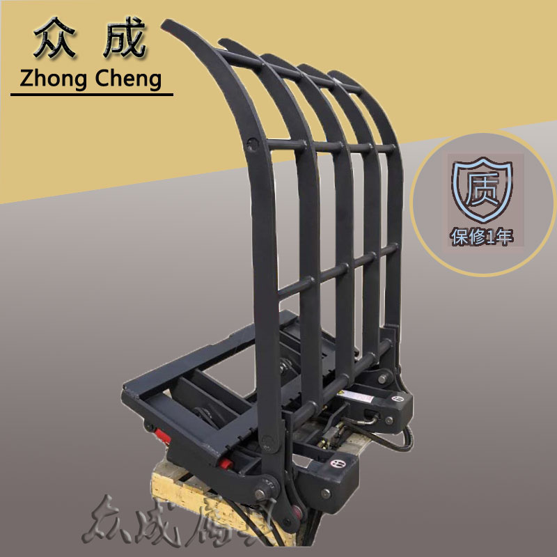 叉车属具配件大全废料叉废纸叉带齿倾翻叉带爪废料夹反压废纸夹