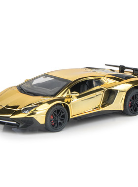 1/32合金电镀兰博LP750/770 /g800/牧马人/布加迪各类车模型摆件