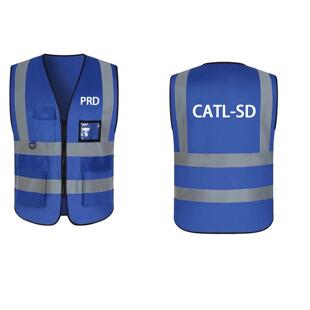 CATL宁德时代工作服马甲定制公司团建工装反光马甲厂服印字印logo
