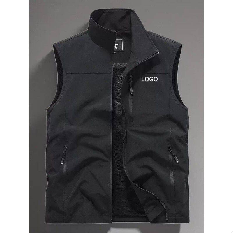 高端马甲定制印logo春夏坎肩广告背心工作服公司企业团队男女同款