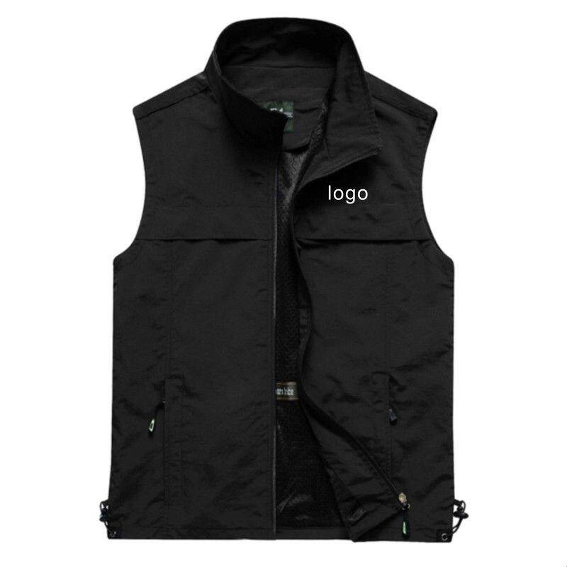 马甲定制印logo夏季高端企业公司团队广告背心工作服坎肩印字马夹