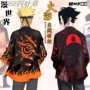 Yếu tố thứ hai của bóng lửa Naruto Ninja lông vũ Uchiha Sasuke áo choàng COS anime xung quanh quần áo áo choàng tắm - Carton / Hoạt hình liên quan sticker gấu trúc