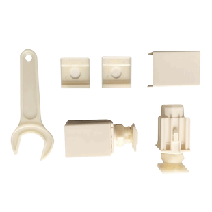 美尔耐 百叶窗帘免打孔支架配件  窗帘免打孔型定制专用窗帘辅料