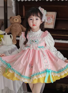 其他女童公主裙洛丽塔春秋卡通