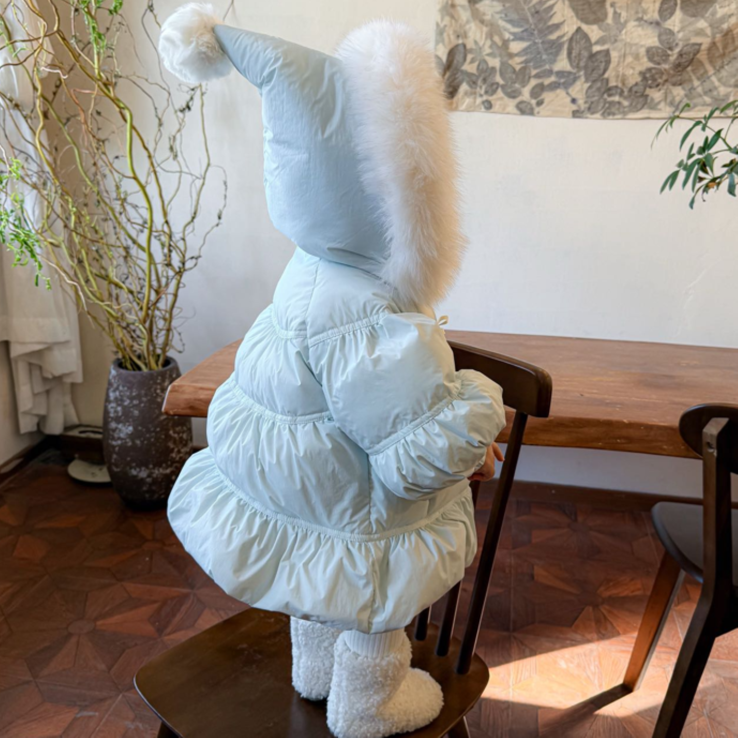 韩版冬季新款女童超洋气真毛领连帽白鸭绒羽绒服女宝宝加厚外套,童装/婴儿装/亲子装,羽绒服,淘宝优惠券,粉丝福利购,淘宝优惠卷