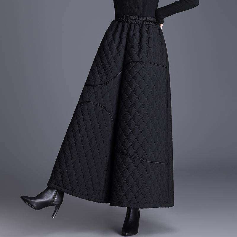 2025冬季高端羽绒棉裤女新款时尚宽松大摆裙裤防寒裤保暖阔腿长裤,女装/女士精品,棉裤/羽绒裤,淘宝优惠券,粉丝福利购,淘宝优惠卷