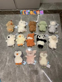 jellycat限量公仔小狗Little独角兽卷毛系列小鸭猫咪鸡北极熊企鹅