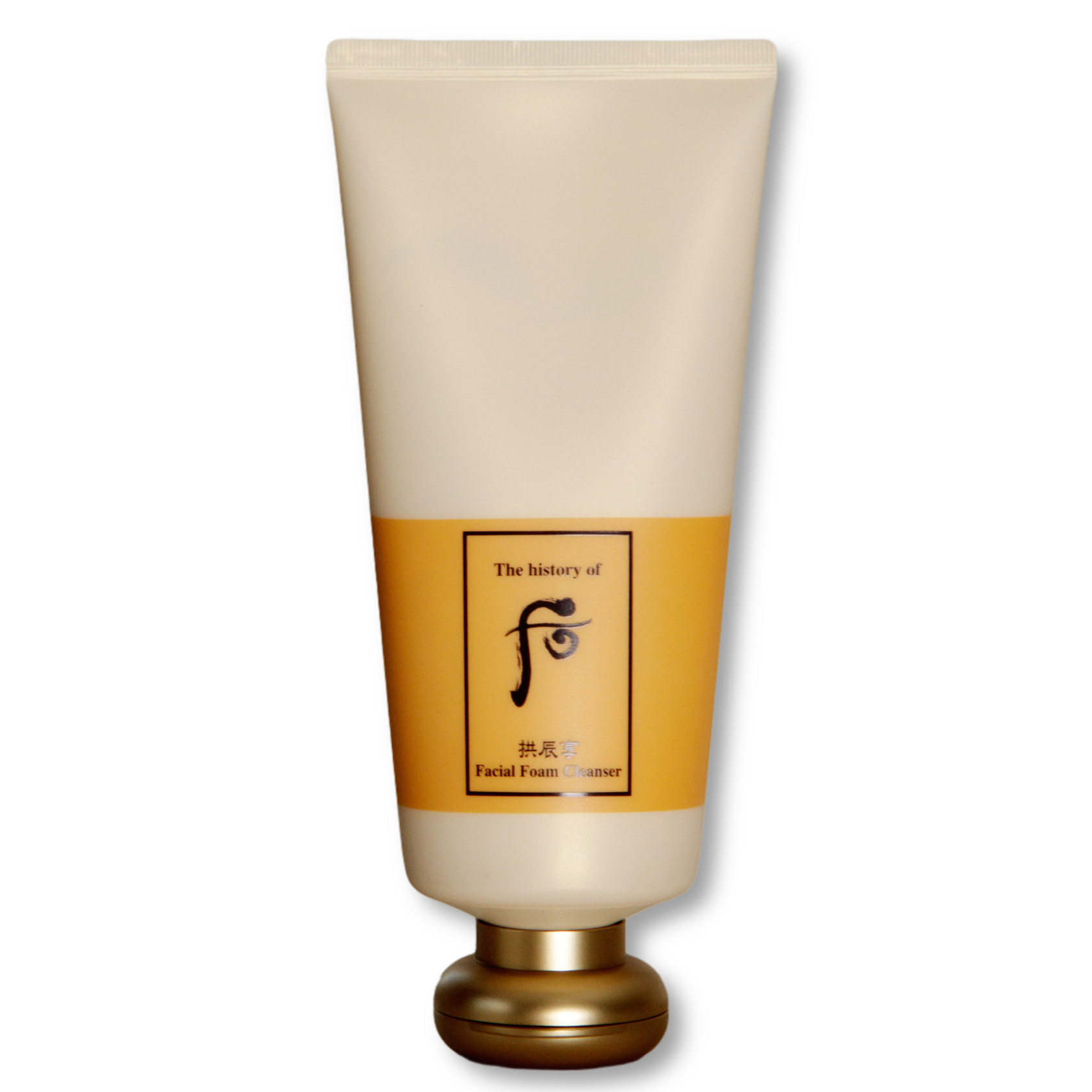 whoo后洗面奶女拱辰享深层清洁收缩毛孔保湿洁面乳