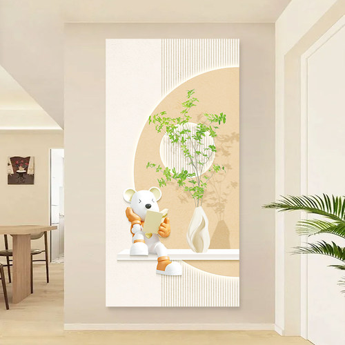 纷豆贴饰客厅pvc自粘防水贴画